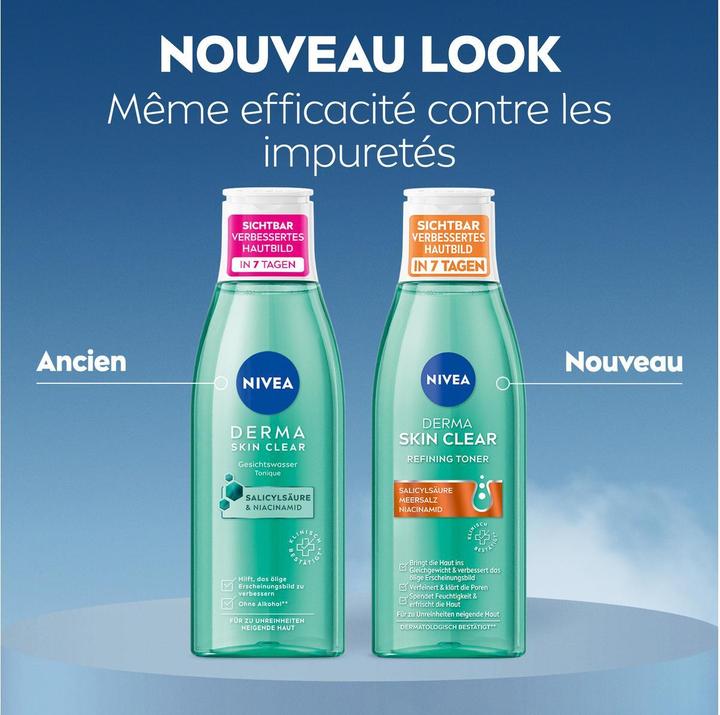Image du produit NIVEA Lotion tonique Derma Skin Clear (Lotion tonique, 200 ml)