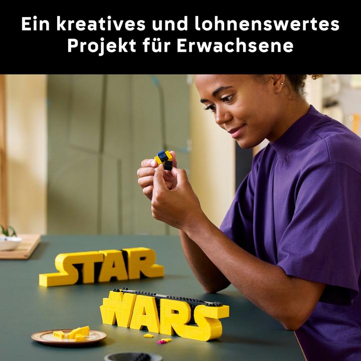 Produktbild LEGO Star Wars™ Logo aus Steinen (75407, LEGO DC)