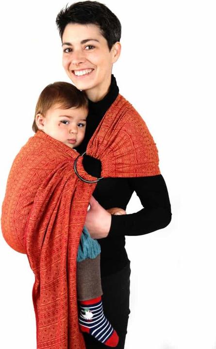 Actual product image DidySling Prima Ruby-Tangerine