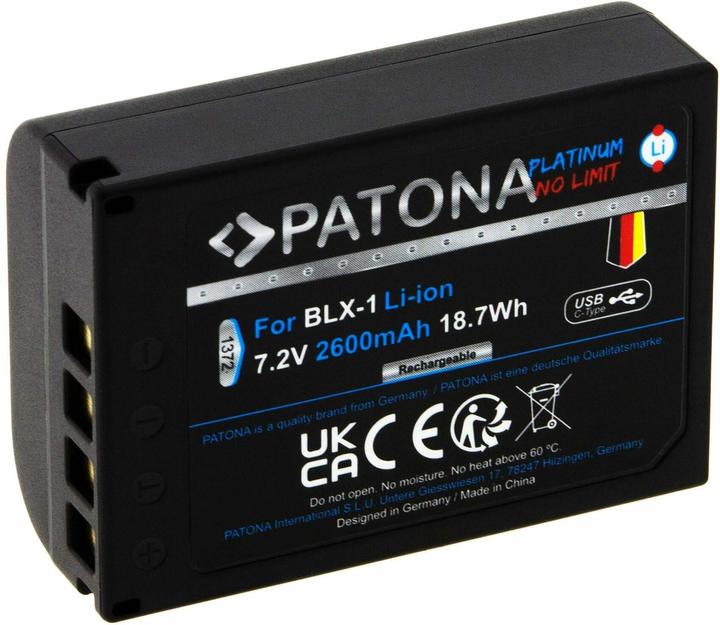 Immagine prodotto Patona Batteria Platinum BLX-1 USB-C (Accumulatore di carica elettrica)