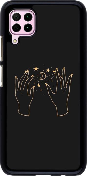 Produktbild PhoneLook Hülle Grey magic hands (Huawei P40 Lite)