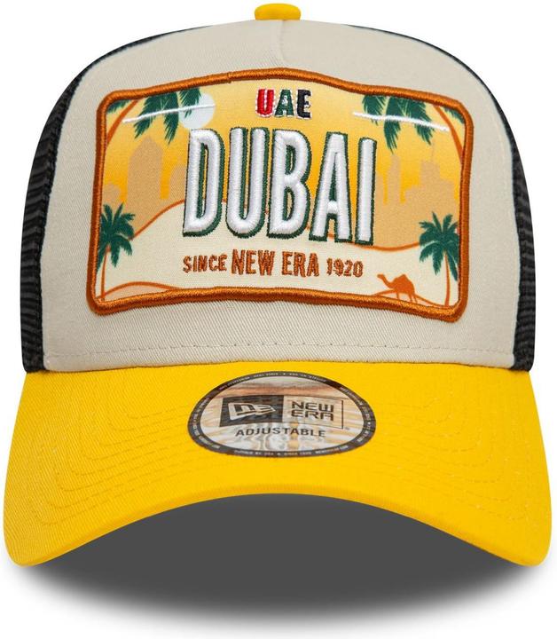 Image du produit New Era Trucker Cap - License Plate Uae Dubai (Taille unique)