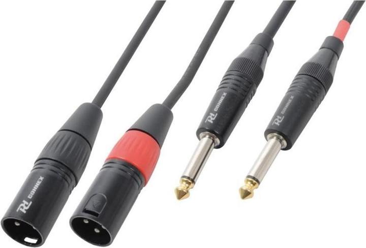 Produktbild PD Connex CX64-1 XLR 3 Pole, male - Klinke 6,3mm, male 1.5 m (1.50 m, XLR, 6.3mm Klinke (Jack))