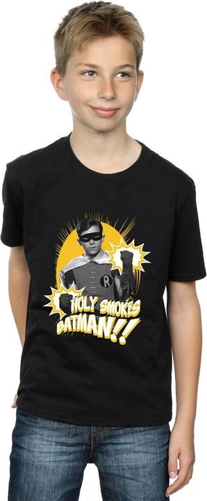 Immagine prodotto Maglietta Ragazzi Batman Serie TV Robin Holy Smokes (140, 146)