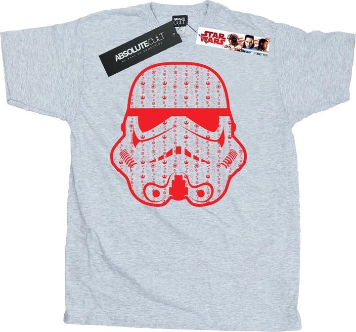 Immagine prodotto Star Wars Christmas Stormtrooper Helmet Maglietta Uomo (M)