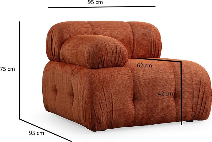 Actual product image Atelier del Sofa Petite (2 person sofa)