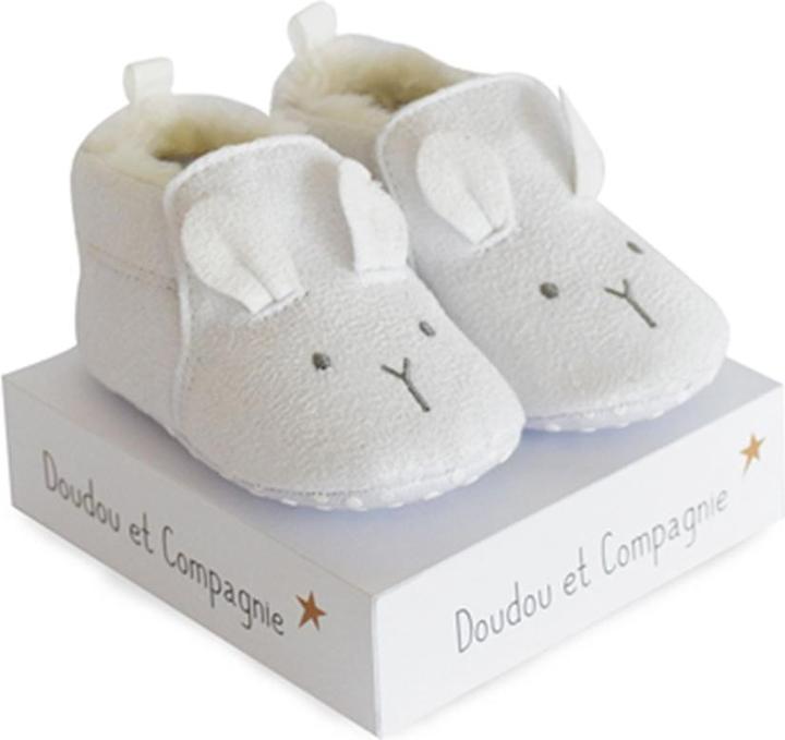 Doudou et Compagnie Footies white 0-6M (15, 16)