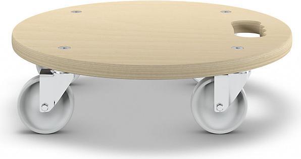 Image du produit Wagner System Plateau roulant rond MM 1137, Ø 380 mm, force 250 kg. (250 kg)