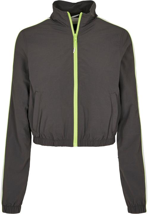 Urban Classics Ladies Short Piped Track Jacket