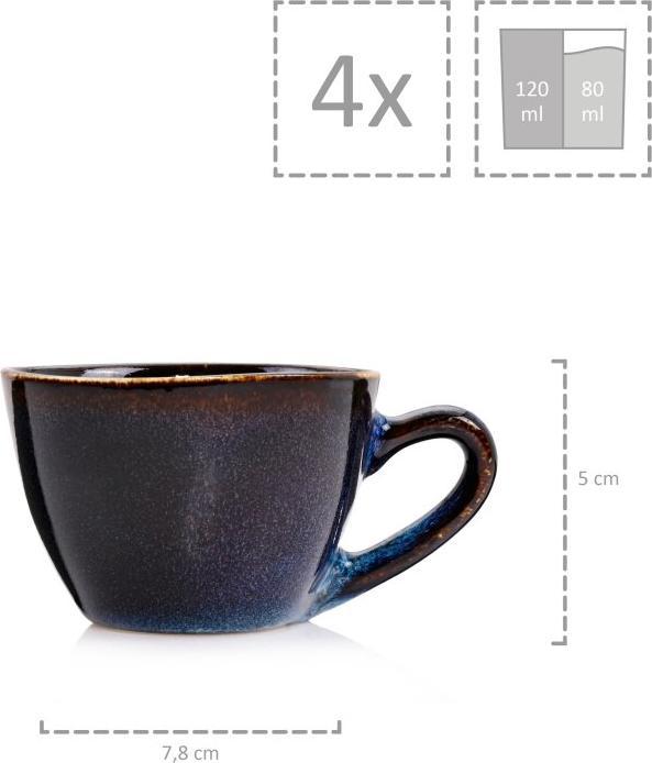 Image du produit Sänger Geschirr Espressotassen Set Tokio (80 ml, 8 x)