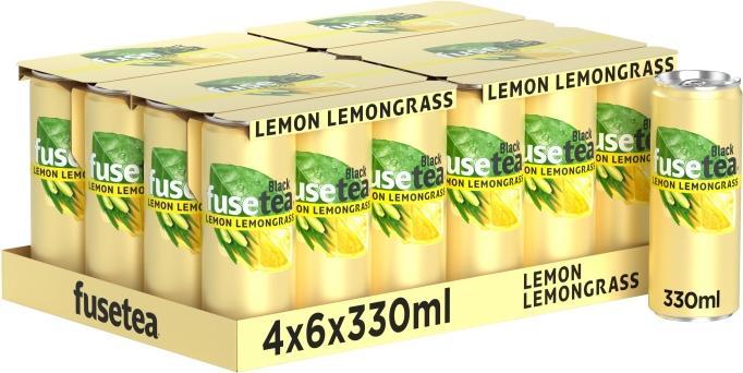 Immagine prodotto Fusetea Limone Citronella 6 x 0,33L (24 x 33 cl)