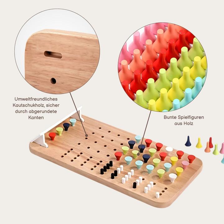 Actual product image Hermex Mastermind decryption game Plug-in game Logic game Code breaker game (English)