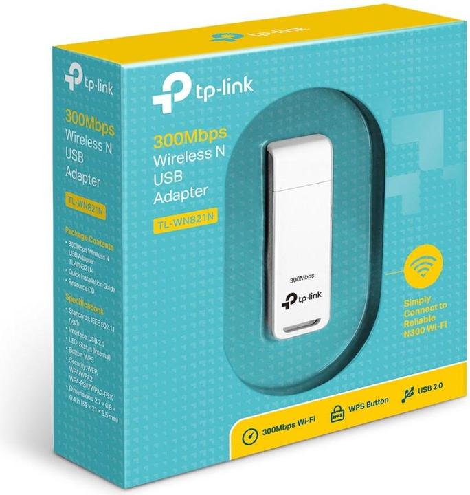 Image du produit TP-Link Tl-Wn821n (USB 2.0)