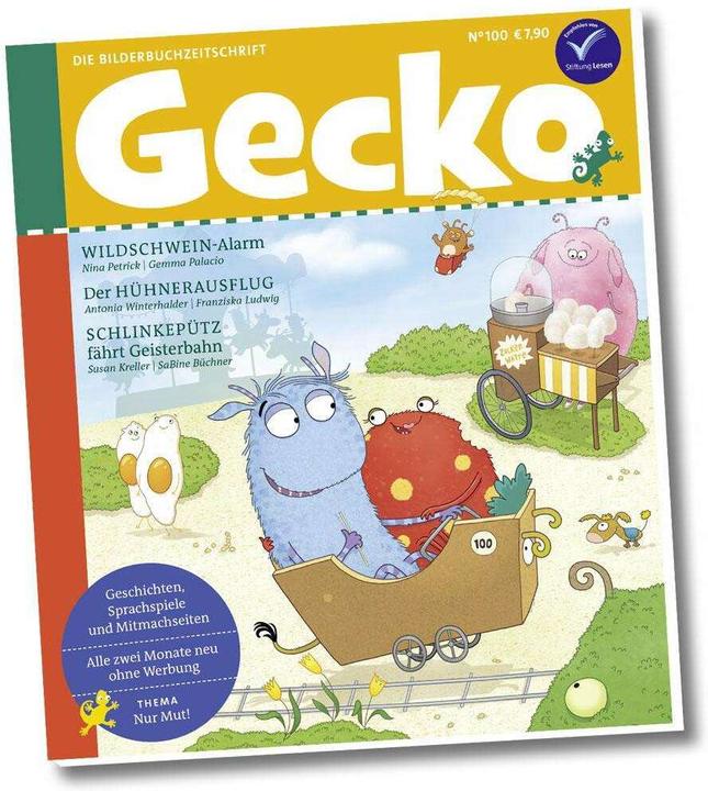 Image du produit Gecko Kinderzeitschrift Band 100 (Allemand, Bettina Bexte, Nina Petrick, Masha Greune, Katrin Wiegand, Gemma Palacio, 2024)