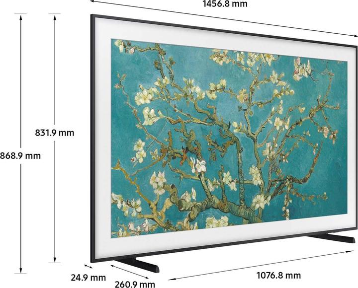 Produktbild Samsung Der Frame QE65LS03BGUXZT Smart TV 65 (65", QLED, 4K, 2022)