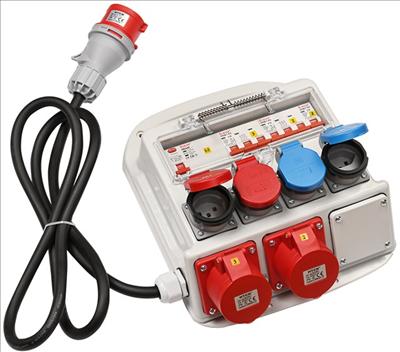 EB Troller Site power distributor (4 x, CEE 16/5)