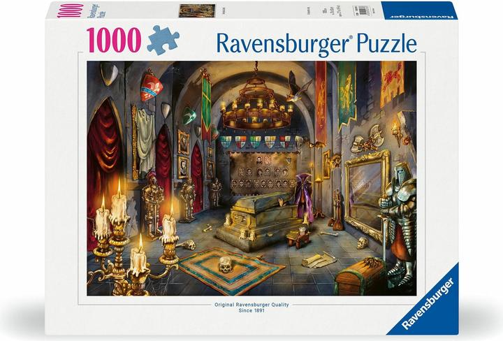 Produktbild Ravensburger Puzzle 12000787 - Das Schloss des Vampirs - 1000 Teile Puzzle für Erwachsene ab 14 (1000 Teile)