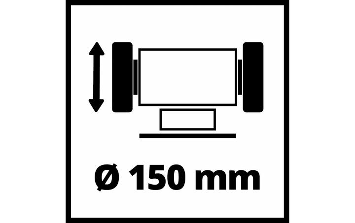Actual product image Einhell TC-BG 150 (Bench grinder, 150 W)