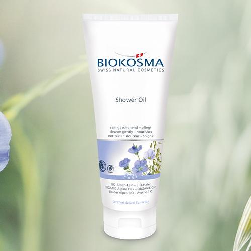 Immagine prodotto Biokosma Shower Oil BIO-Alpen Lein BIO-Hafer (200 ml)