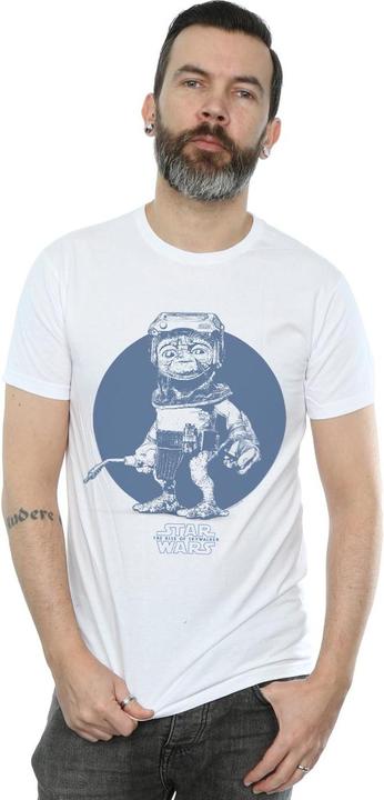 Actual product image Star Wars Mens The Rise Of Skywalker Babu Frik Mono T-Shirt (3XL)