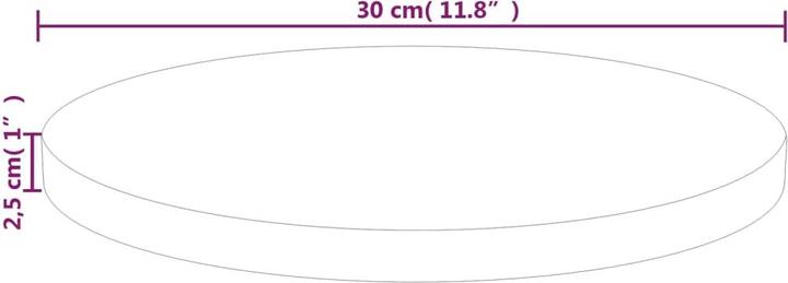 Actual product image VidaXL Jones (30 x 2,5 cm)
