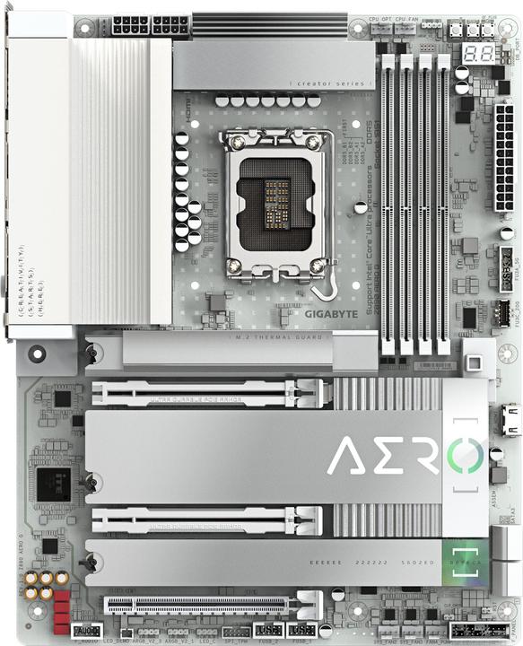 Productafbeelding Gigabyte Z890 AERO G (LGA 1851, Intel Z890, ATX)