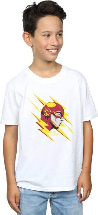 Actual product image Boys The Flash Lightning Portrait T-Shirt (116)