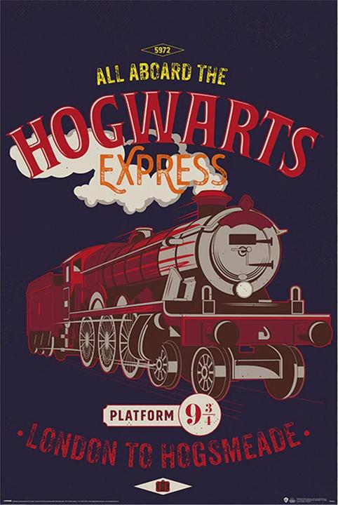 Actual product image Poster Magical Motors Hogwarts Express