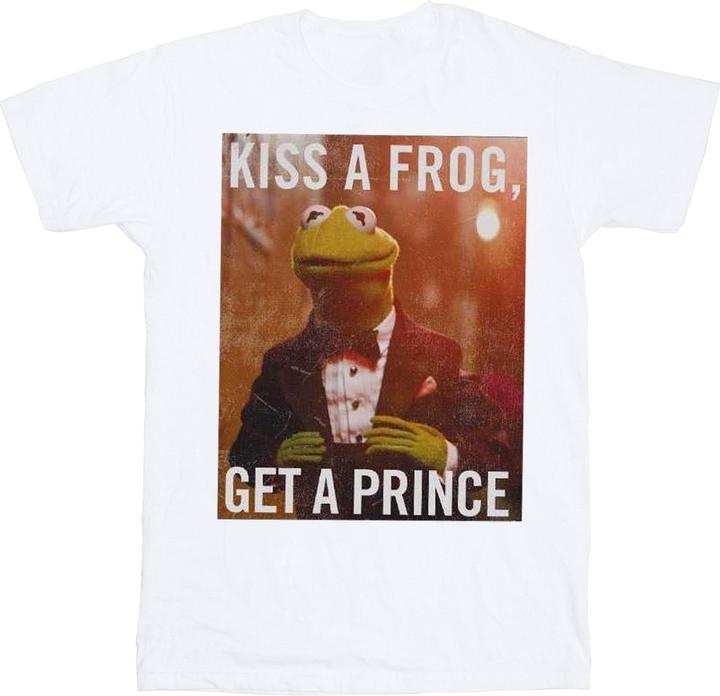 Immagine prodotto Disney The Muppets Kiss A Frog Get A Prince Maglietta Ampia Donna (XXL)