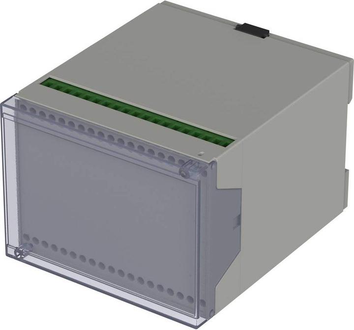 Produktbild Bopla CN 100 AK-SET Hutschienen-Gehäuse 100 x 75 x 109.5 ABS Lichtgrau (RAL 7035) 1 St. (Gehäuse)