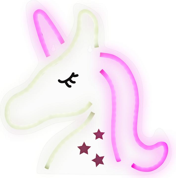 Image du produit Beliani Néon LED Décoration murale rose Set de 3 SUSIE (240 lm)
