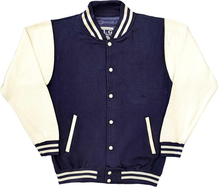 Actual product image Biggie Smalls Unisex Adult Crown Varsity Jacket (L)