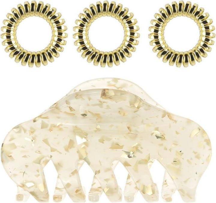 Invisibobble Apres Ski Golden Glamour Set (Haarkamm)