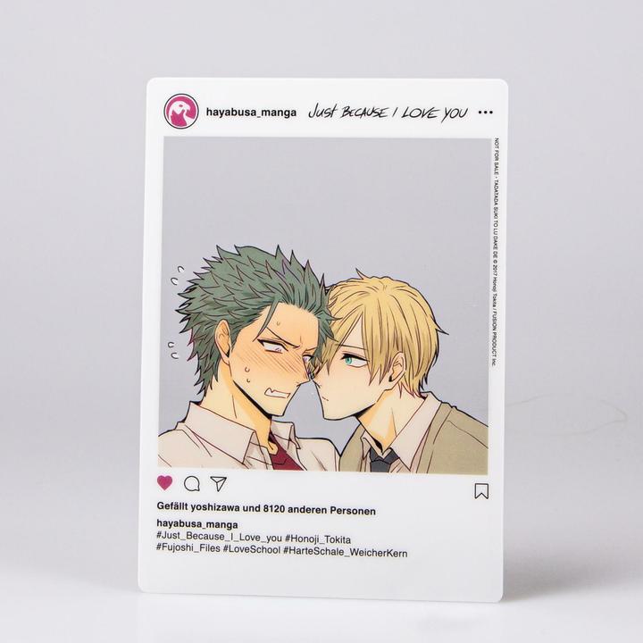 Produktbild Just Because I Love you (Deutsch, Honoji Tokita, 2021)