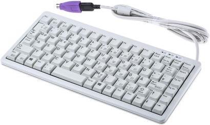 Actual product image CHERRY Keyboard grey Compact Layout DE (DE, Cable)