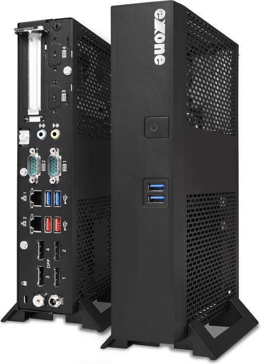 Actual product image Exone Thin Client Highend X12 V1605BSSD IGEL Ready *fanless* (AMD Ryzen Embedded V1000, 4 GB, 120 GB, AMD Radeon Graphics)