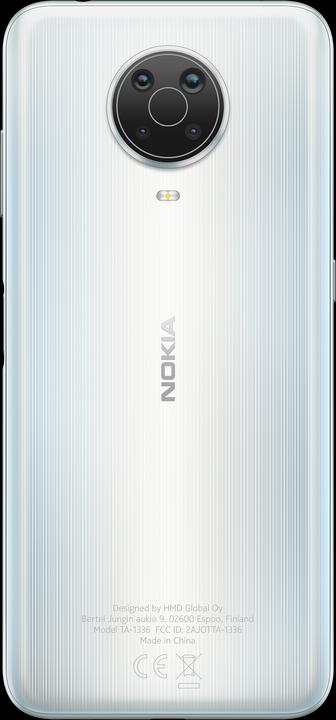 Actual product image Nokia G20 (64 GB, Glacier, 6.51", Dual SIM + SD, 48 Mpx, 4G)