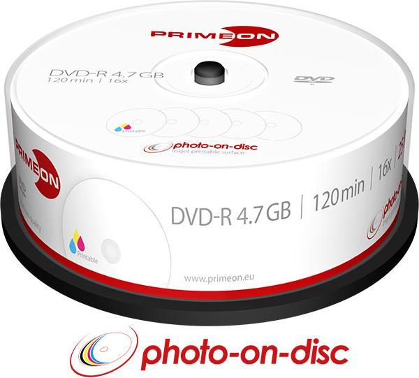 Produktbild Primeon DVD-R 25er Spindel (25 x)