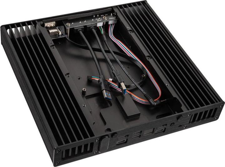 Productafbeelding Akasa Plato WS UCFF behuizing (Intel NUC 11/12/13 Pro), OEM - zwart (UCFF)