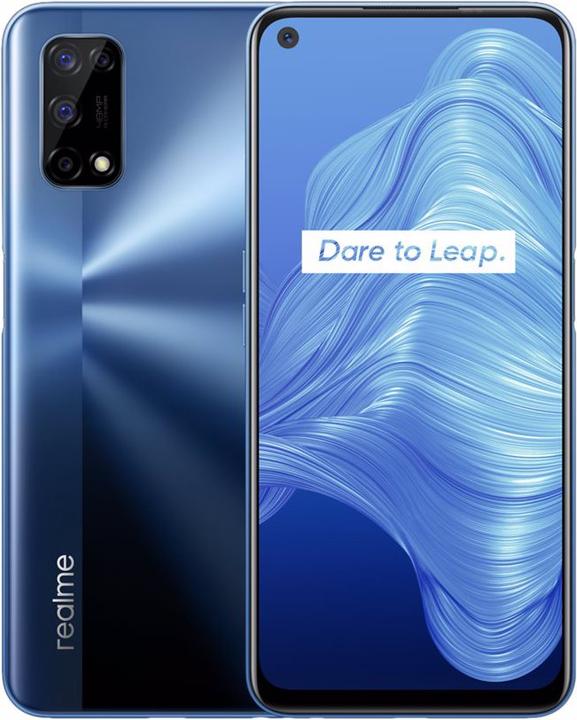 Produktbild realme 7 5G (128 GB, Baltic Blue, 6.50", Hybrid Dual SIM, 48 Mpx, 5G)