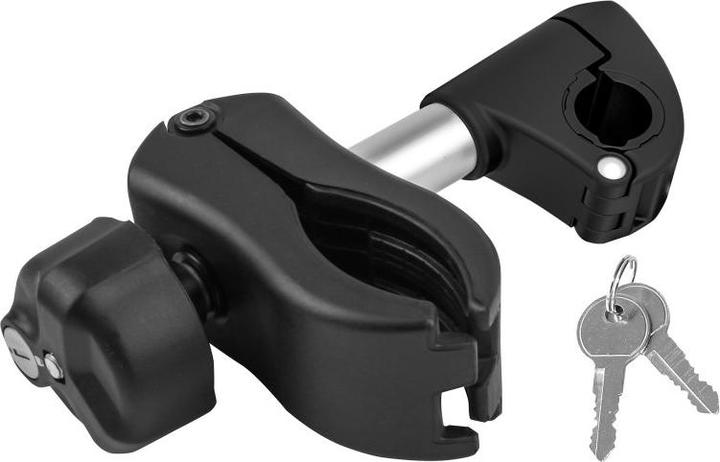 Eufab Rahmenhalter abnehmbar kurz Ø 25+30mm