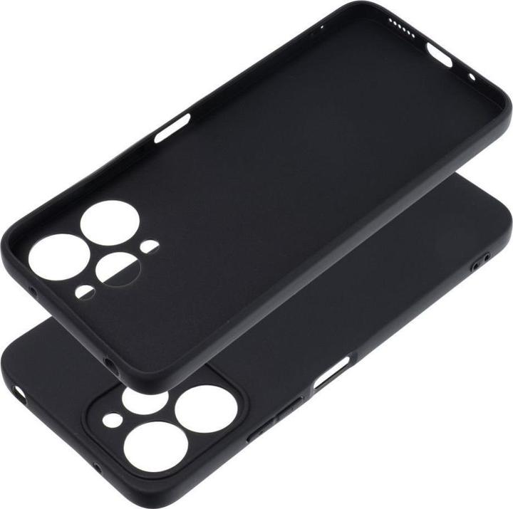 Actual product image Back panel cover OEM MATT case for XIAOMI Redmi 12 4G / Redmi 12 5G black (Xiaomi Redmi 12 5G)