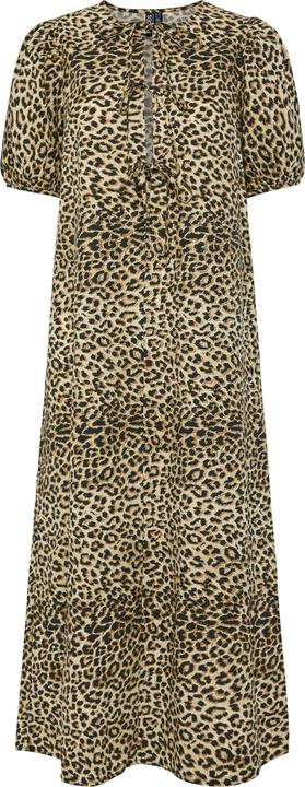 Pieces PCNANCY LEOPRINT Maxikleid