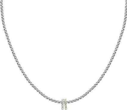 Morellato Stylish steel bicolor necklace with Drops crystals SCZ1354