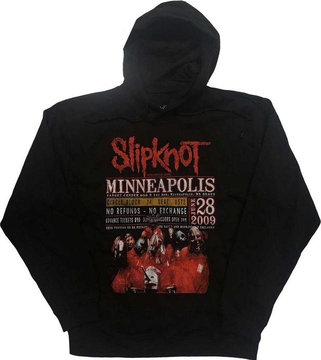 Immagine prodotto Slipknot Minneapolis 09 Felpa con Cappuccio Adulto Unisex (XS)