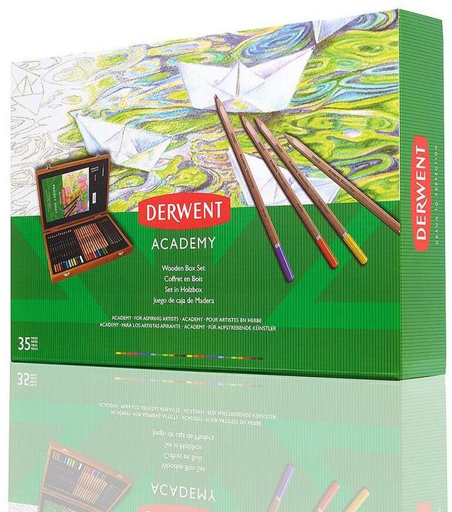 Immagine prodotto Derwent Valigetta di pittura Academy (Multicolore, 35 x)
