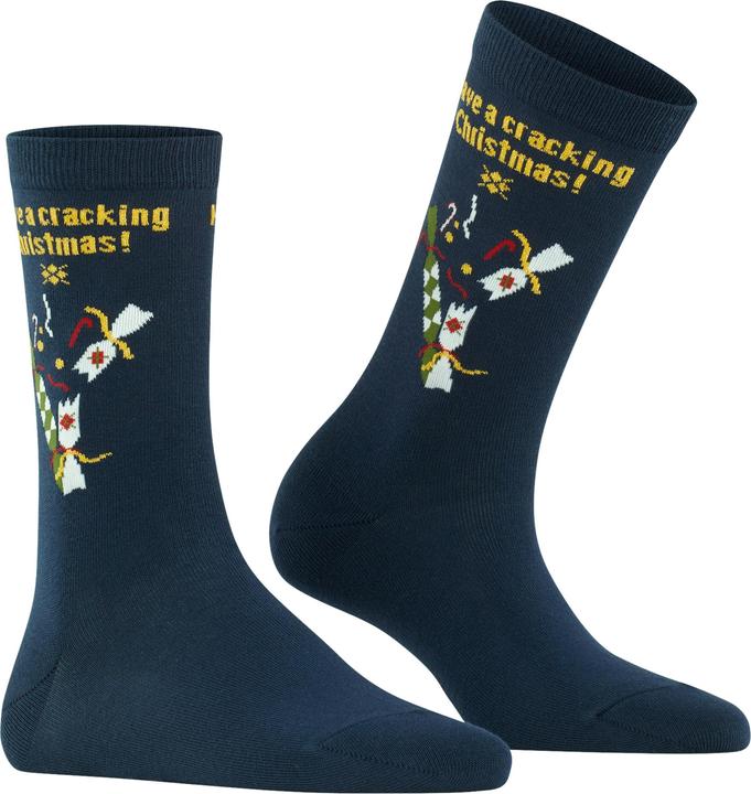 Actual product image Burlington Socken "X-Mas Cracker" marine (36 - 41)