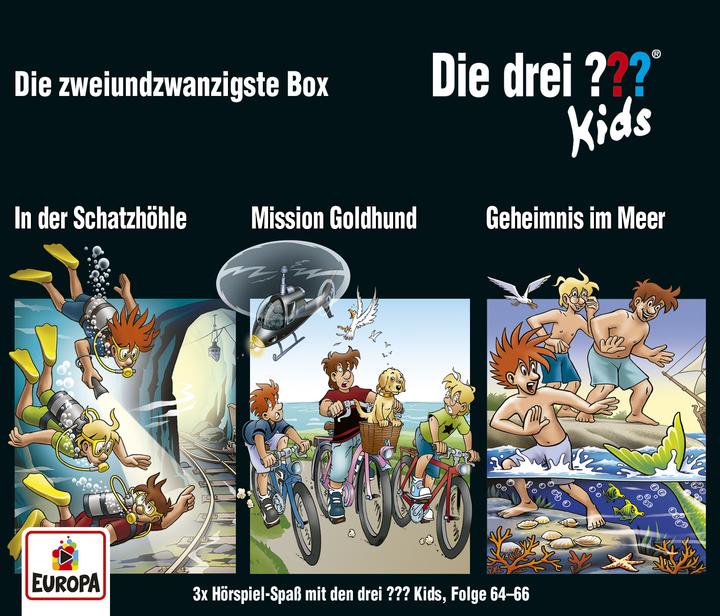 Produktbild Die drei DREI FRAGEZEICHEN kids - 22 Box (F64-66)