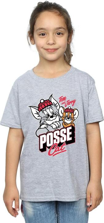 Immagine prodotto Tom & Jerry Posse Cat Maglietta Ragazze (128)