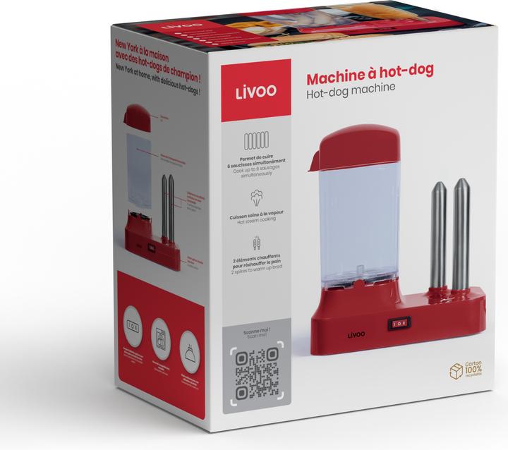 Immagine prodotto Livoo Macchina per hot dog